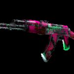 AK-47 | Neon Revolution (Battle-Scarred)