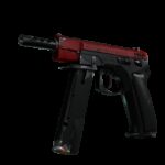 CZ75-Auto | Crimson Web (Well-Worn)