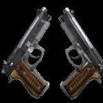 Dual Berettas | Black Limba (Field-Tested)