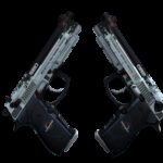 Dual Berettas | Dezastre (Well-Worn)