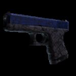 Glock-18 | Blue Fissure (Well-Worn)