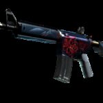M4A4 | Spider Lily (Well-Worn)