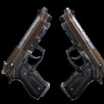 StatTrak™ Dual Berettas | Tread (Battle-Scarred)