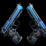 StatTrak™ Dual Berettas | Urban Shock (Minimal Wear)
