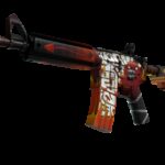 StatTrak™ M4A4 | Hellfire (Minimal Wear)