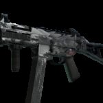 StatTrak™ UMP-45 | Arctic Wolf (Battle-Scarred)