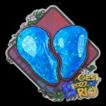 Sticker | 00 Nation (Glitter) | Rio 2022