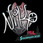 Sticker | NiKo | Stockholm 2021