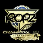 Sticker | ropz (Gold, Champion) | Antwerp 2022