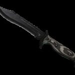 ★ Bowie Knife | Black Laminate (Well-Worn)