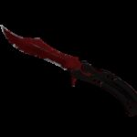 ★ Butterfly Knife | Crimson Web (Field-Tested)