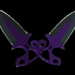 ★ Shadow Daggers | Ultraviolet (Well-Worn)
