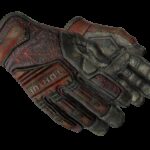 ★ Specialist Gloves | Crimson Web (Battle-Scarred)